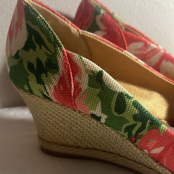 Life Stride soft system 8.5 wedges canvas - Picture 3 of 7